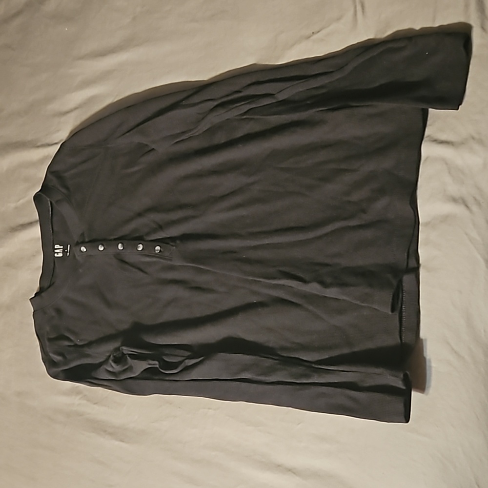 button down henley - Picture 2 of 2